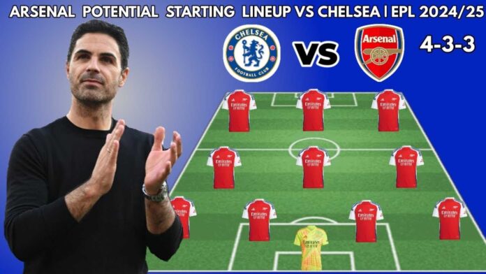 Chelsea Vs Arsenal Predicted Lineup 2024