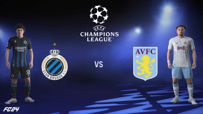 Club Brugge Vs Aston Villa Champions League Match