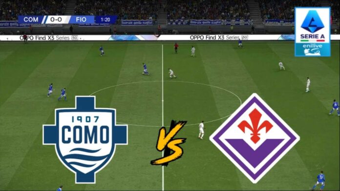 Como 1907 Vs Fiorentina Serie A Match