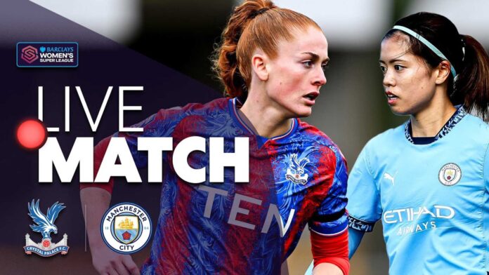 Crystal Palace Vs Manchester City Women's Football Match