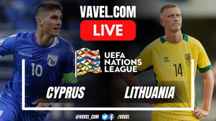 Cyprus Vs Lithuania Uefa Nations League Match