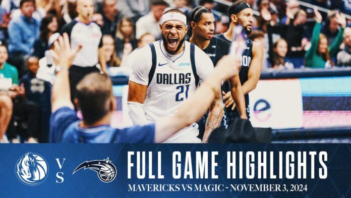 Dallas Mavericks Vs Orlando Magic Game Highlights