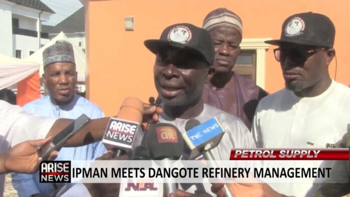 Dangote Refinery And Ipman Meeting