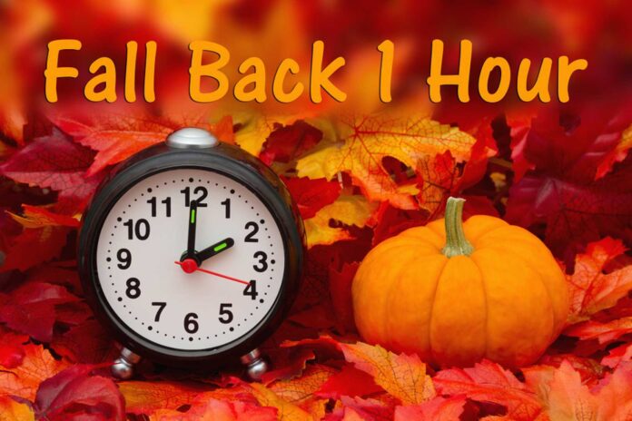 Daylight Saving Time Clocks Fall Back