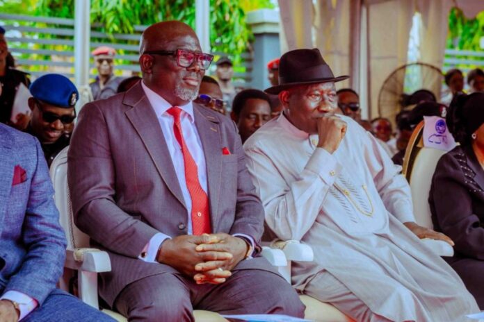 Delta State Governor Sheriff Oborevwori Handing Over Vehicles To Security Agencies