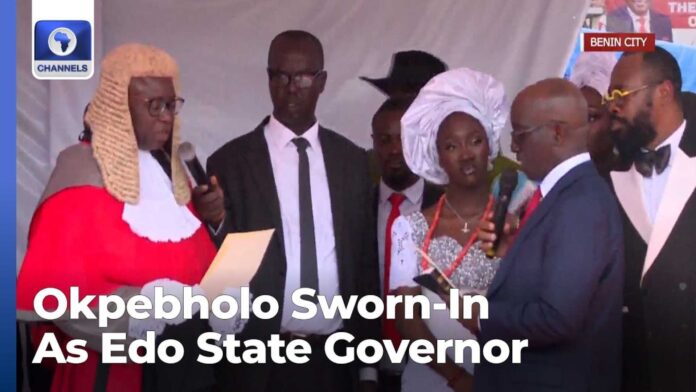 Edo State Governor Monday Okpebholo