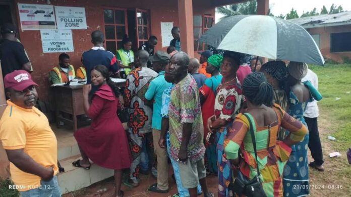 Efcc Officials At Polling Units Ondo Election