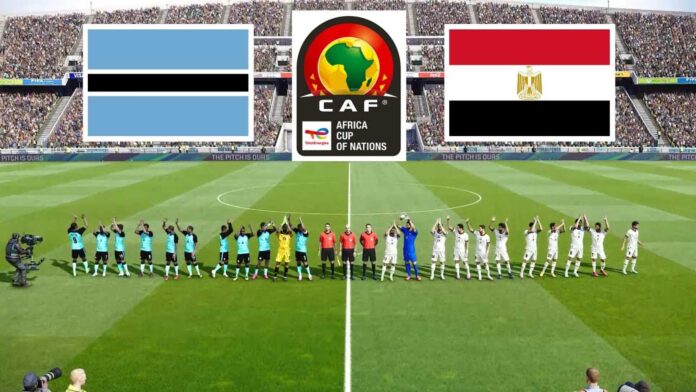 Egypt Vs Botswana Football Match