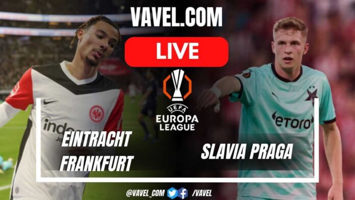 Eintracht Frankfurt Vs Slavia Prague Uefa Europa League Match