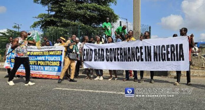 Endbadgovernance Protesters In Nigeria