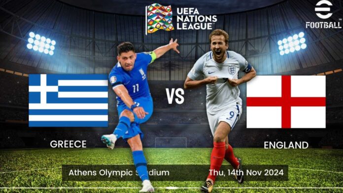 England Vs Greece Uefa Nations League 2024