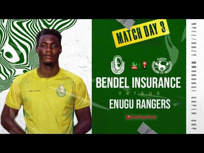 Enugu Rangers Vs Bendel Insurance Football Match