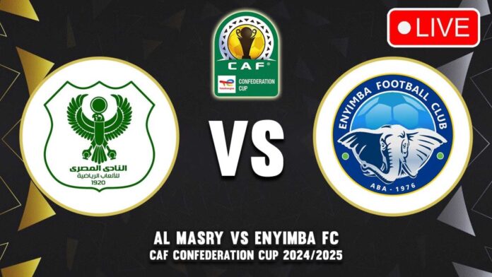 Enyimba Vs Al Masry Caf Confederation Cup