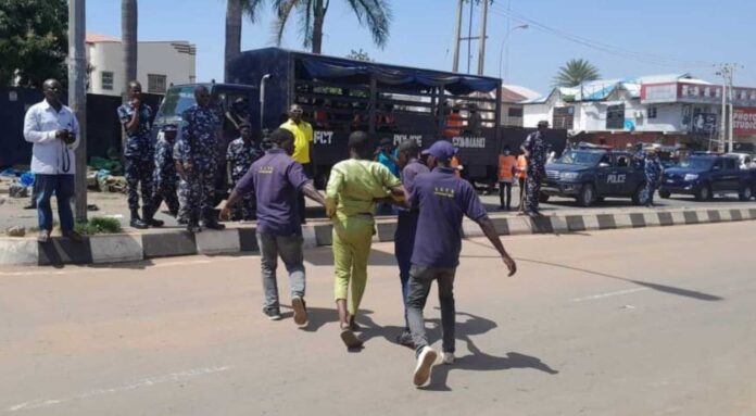 Fct Taskforce Arresting Scavengers Posing As Beggars