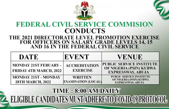 Federal Civil Service Directors Appointment Nigeria