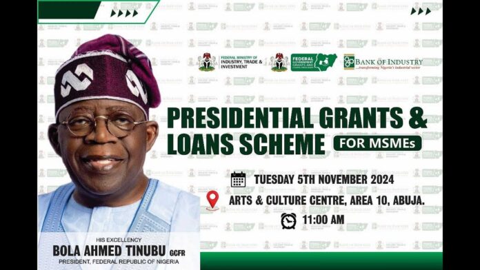 Federal Government Of Nigeria Msmes Grants And Loans Scheme