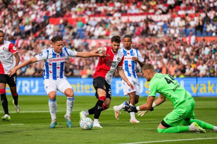 Feyenoord Vs Heerenveen Soccer Match