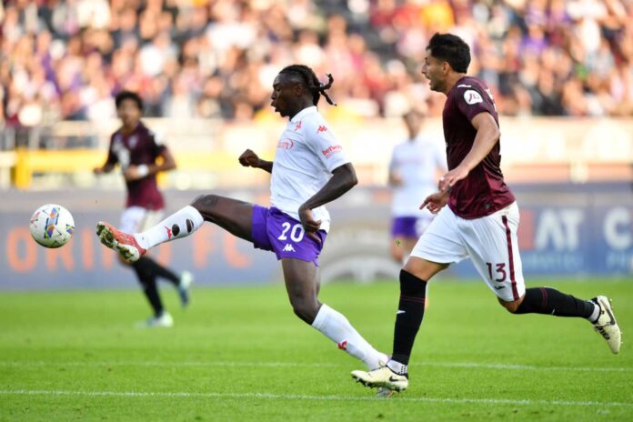 Fiorentina Vs Torino Soccer Match