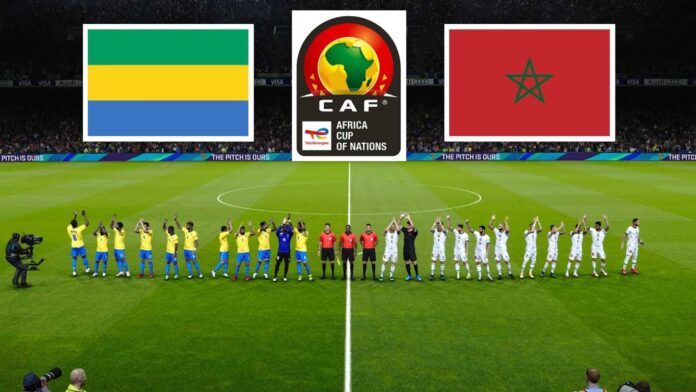 Gabon Vs Morocco Afcon 2025 Qualification Match