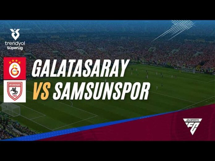 Galatasaray Vs Samsunspor Süper Lig Match