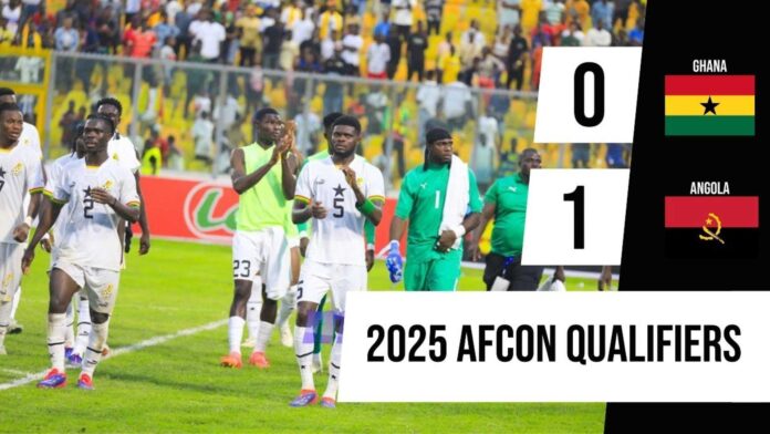 Ghana Vs Angola Afcon 2025 Qualifier Match