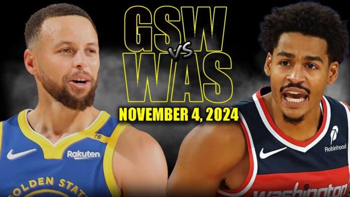 Golden State Warriors Vs Washington Wizards November 4 2024