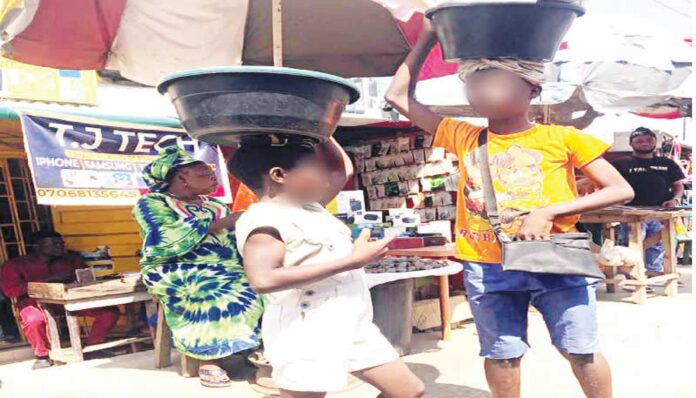 Gombe Schoolchildren Protesting Child Begging And Hawking