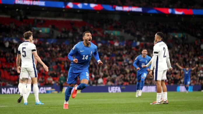 Greece Vs England Uefa Nations League Match