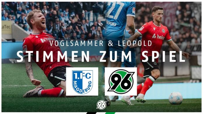 Hannover 96 Vs 1. Fc Magdeburg Match