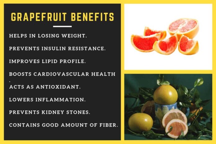 Health Benefits Of Grapefruit