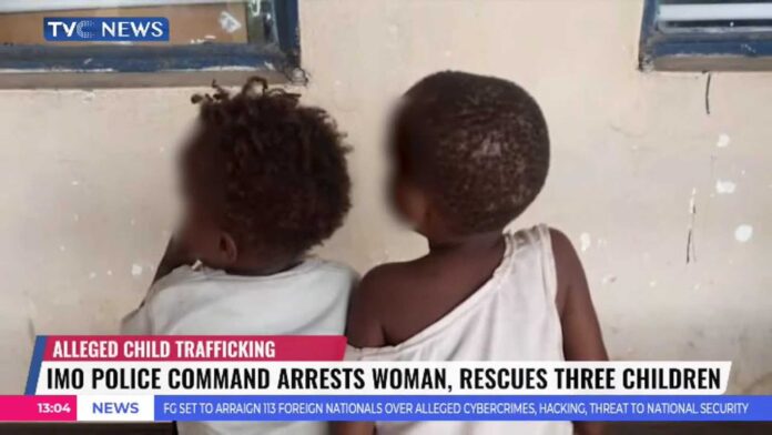 Imo State Police Command Child Trafficking Arrest