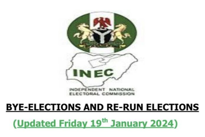 Inec Nigeria By Elections January 2024