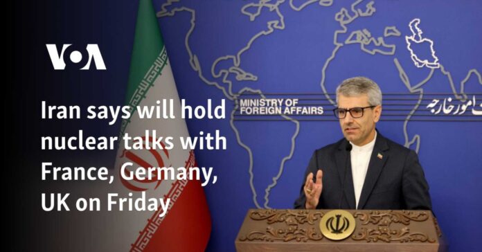 Iran And European Countries Nuclear Talks