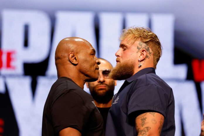 Jake Paul Vs Mike Tyson Boxing Match