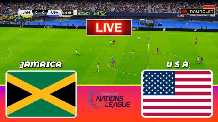 Jamaica Vs Usa Concacaf Nations League Match