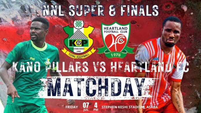 Kano Pillars Vs Heartland Football Match