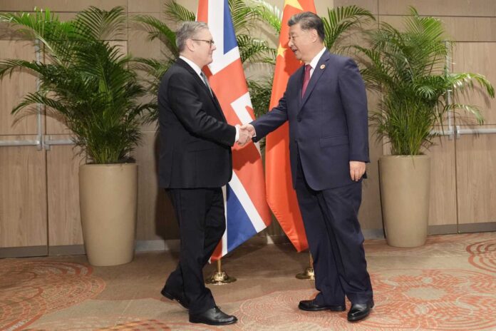 Keir Starmer Meeting Xi Jinping