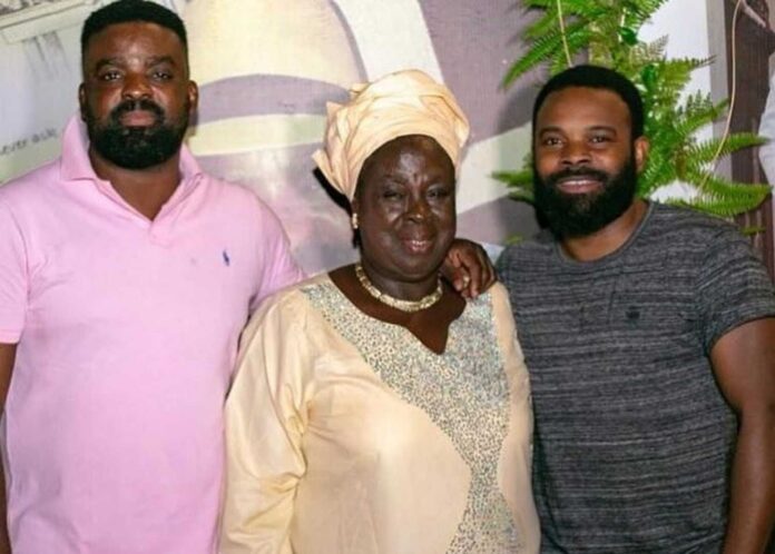 Kunle Afolayan And His Mother Omoladun Afolayan