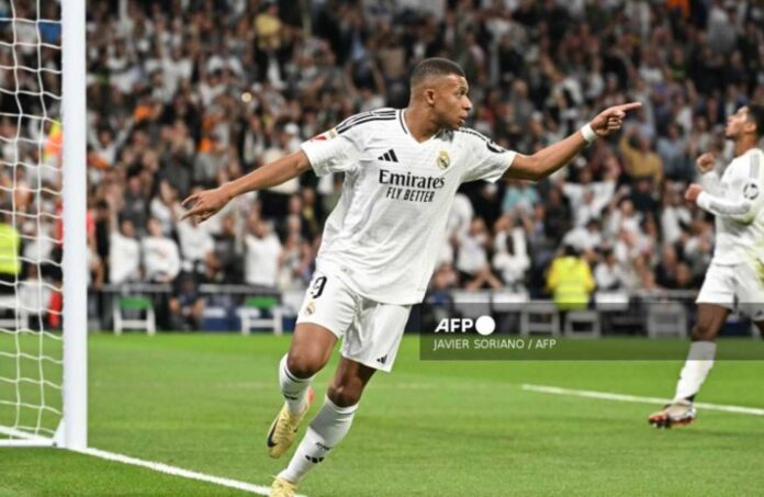 Kylian Mbappé Playing As Centre Forward For Real Madrid