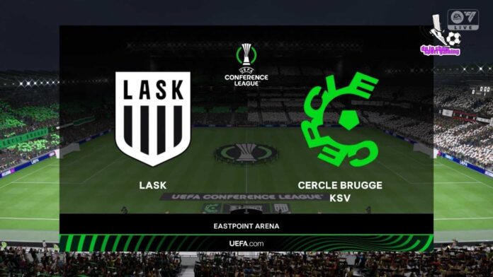 Lask Linz Vs Cercle Brugge Uefa Conference League Match