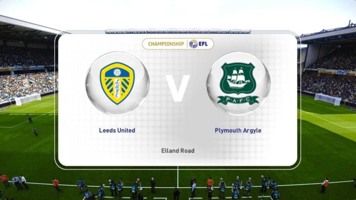 Leeds United Vs Plymouth Argyle Efl Championship Match