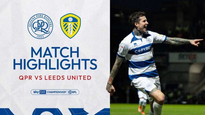 Leeds United Vs Queens Park Rangers Championship Match