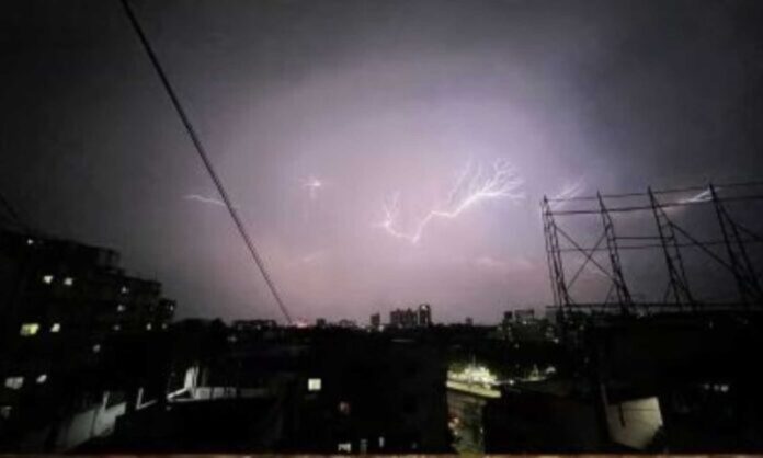 Lightning Strike Uganda Refugee Camp