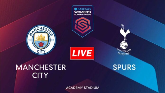 Man City Vs Tottenham Women's Super League Match