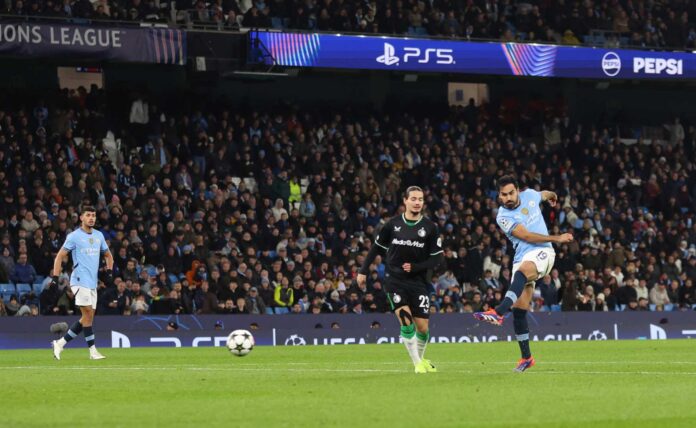 Manchester City Vs Feyenoord Champions League Match