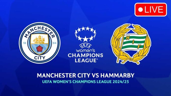 Manchester City Women Vs Hammarby Women Uefa Champions League