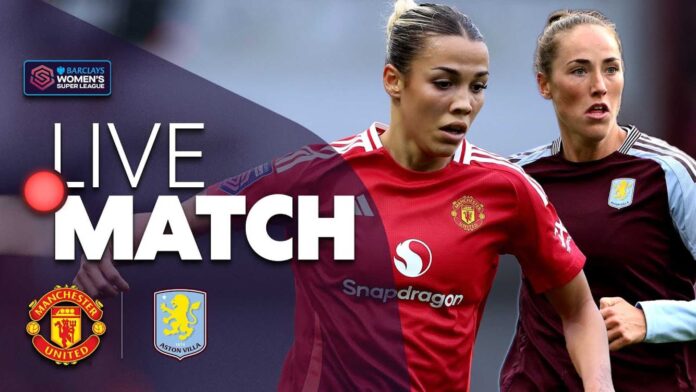 Manchester United Vs Aston Villa Women's Football Match