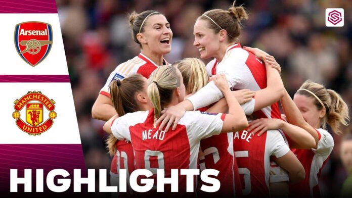 Manchester United Women Vs Arsenal Women's Super League