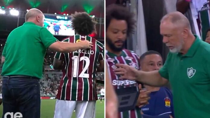 Marcelo Fluminense Manager Altercation