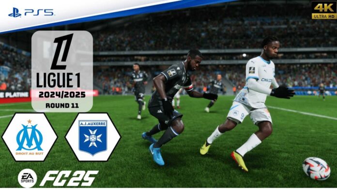 Marseille Vs Aj Auxerre Ligue 1 Match